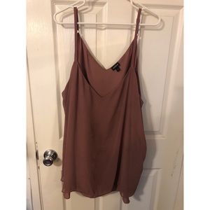 Torrid Mauve Double Layer Cami